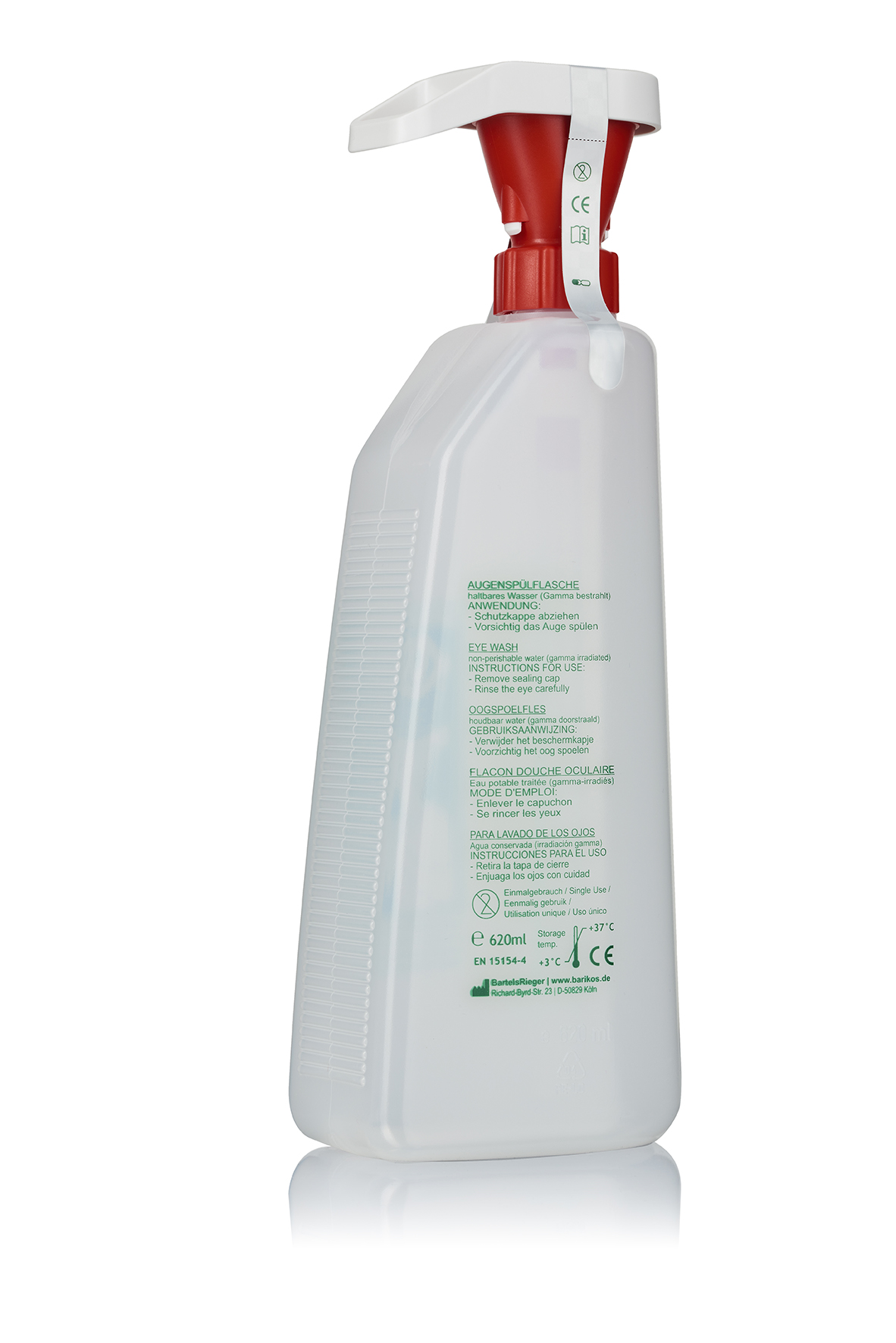 BARIKOS KS Augenspülflasche 620ml von hinten